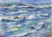 Lovis Corinth Meer bei La Spezia France oil painting artist
